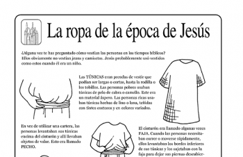 La ropa de la época de Jesús