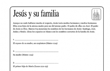 Jesús y su familia