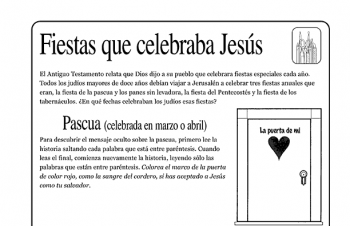 Fiestas que celebraba Jesús (pascua y panes sin levadura)