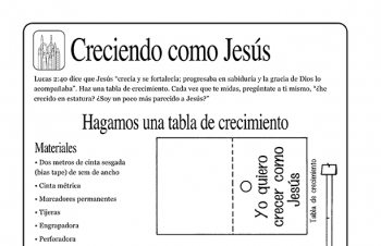 Creciendo como Jesús